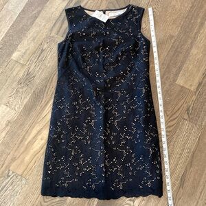 NWT Loft Black Eyelet Dress